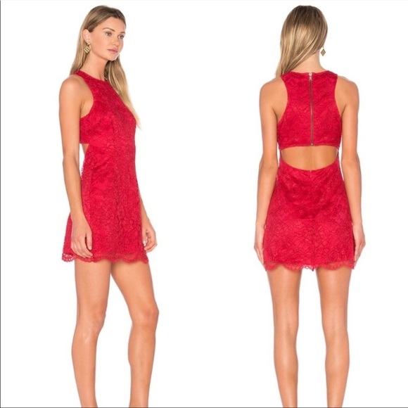 NBD NWT ‘Brianna’ Lace Body Con Cocktail Dress sz M - Picture 3 of 6
